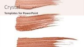  Presentation with white gold - Colorful presentation enhanced with golden-paint-strokes-isolated backdrop and a lemonade colored foreground