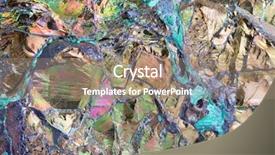  Presentation with extreme - Slides featuring golden pyrite texture extreme closeup background and a  colored foreground