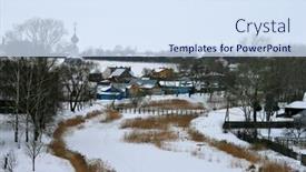  Presentation with russia - Amazing slides having golden ring of russia suzdal landscape backdrop and a sky blue colored foreground