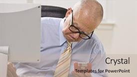  Presentation with front-desk - PPT theme featuring double island 25 minute north of cairns australia background and a  colored foreground.