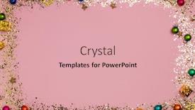  Presentation with sparkle - Cool new presentation with golden-sparkle-glittering-christmas-frame backdrop and a lemonade colored foreground