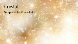  Presentation with abstract - Beautiful PPT theme featuring golden star - abstract christmas blurred background backdrop and a lemonade colored foreground