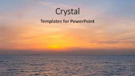  Presentation with horizon - Amazing slides having golden sunset - fiery backdrop bright horizon backdrop and a lemonade colored foreground