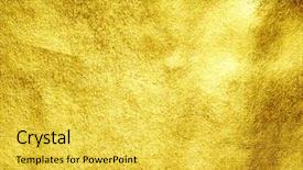  Presentation with luxury gold - Audience pleasing PPT layouts consisting of golden texture hi res background backdrop and a yellow colored foreground
