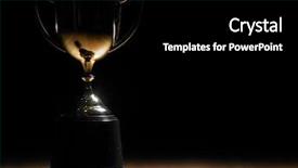  Presentation with wedding invitation black and gold - Audience pleasing presentation design consisting of golden trophy on the black backdrop and a black colored foreground