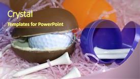  Presentation with perfect transportation video - Presentation theme having golf retirement - perfect easter egg for dad background and a tawny brown colored foreground