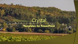  Presentation with hungary - Theme having gombos-hegyi-pincesor-in-hercegkut background and a tawny brown colored foreground