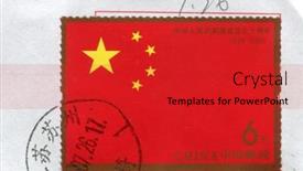  Presentation with china flag - 