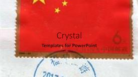  Presentation with china flag - 