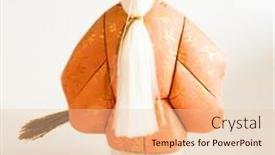  Presentation with traditional japan - Presentation design consisting of gomel-belarus-may-24-2015 background and a lemonade colored foreground