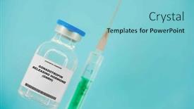  Presentation with hormone - PPT theme with gonadotropin-releasing-hormone-gnrh-test background and a light blue colored foreground