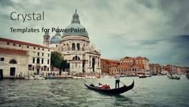  Presentation with venice - Audience pleasing PPT layouts consisting of gondola-and-venice-church-santa backdrop and a light gray colored foreground