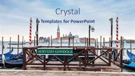  Presentation with venice - Presentation design featuring gondola-service-in-venice-italy background and a  colored foreground