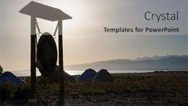  Presentation with tai chi - Amazing slides having gong-meditation-tai-chi-chuan backdrop and a  colored foreground