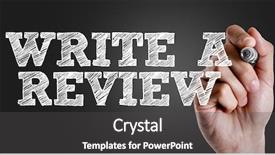  Presentation with review - Audience pleasing presentation theme consisting of good bad internet - hand writing the text write backdrop and a dark gray colored foreground