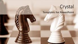  Presentation with evil - Presentation theme consisting of good evil - head to head - knights background and a lemonade colored foreground