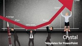  Presentation with social media - Cool new PPT theme with good graphics presentation - business team push social media backdrop and a dark gray colored foreground