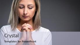  Presentation with family health - Colorful presentation theme enhanced with good health and prosperity backdrop and a lemonade colored foreground