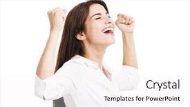  Presentation with beautiful hispanic woman - PPT theme having good job - beautiful and happy hispanic business background and a white colored foreground