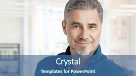  Presentation with older adult - Cool new PPT theme with good looking - older man portrait gray haired backdrop and a ocean colored foreground