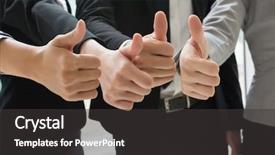  Presentation with group - Presentation having good manager - group of business people showing background and a dark gray colored foreground