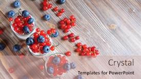  Presentation with muesli - Colorful slide deck enhanced with good-morning-natural-yogurt backdrop and a coral colored foreground