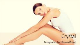  Presentation with woman sport - Amazing slides having young family in red and blue suits of superheroes on their faces are masks and they are in raincoats they are posing in a bright room children and parents in suits of superheroes backdrop and a soft green colored foreground