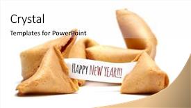  Presentation with cooking chinese noodles - Beautiful slide set featuring good predict - photo of chinese cookies backdrop and a white colored foreground