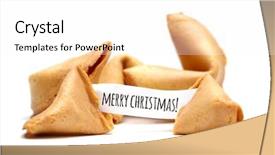  Presentation with cookies - Cool new slides with good predict - photo of chinese cookies backdrop and a  colored foreground