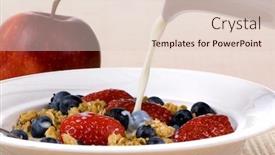  Presentation with fresh start - Amazing presentation theme having good start to a day backdrop and a lemonade colored foreground