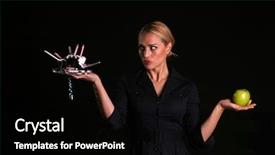  Presentation with bad apple - Audience pleasing PPT layouts consisting of good vs bad - attractive fit blondie weighs her backdrop and a black colored foreground