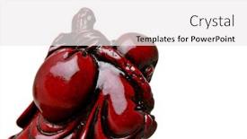  Presentation with travel - Amazing theme having goodluck-budha-for-travel backdrop and a white colored foreground