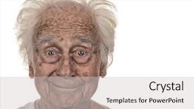  Presentation with fun meeting - Audience pleasing slide deck consisting of goofy - strinking and fun image backdrop and a light gray colored foreground