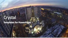  Presentation with resurrection - Slide set with gopro - church of resurrection in sokolniki background and a dark gray colored foreground