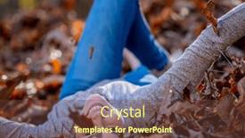  Presentation with my role model - Presentation consisting of gorgeous-blonde-model-enjoys background and a tawny brown colored foreground