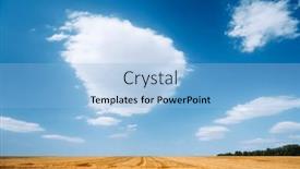  Presentation with climate - Presentation design enhanced with gorgeous-blue-sky-with-white background and a light blue colored foreground