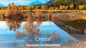  Presentation with abraham - Presentation featuring gorgeous-canadian-autumn-picturesque-abraham background and a teal colored foreground