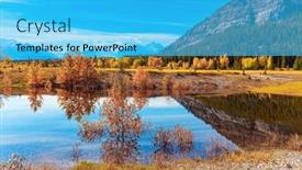  Presentation with abraham - Presentation design with gorgeous-canadian-autumn-the-yellow background and a cyan colored foreground