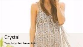  Presentation with summer sun - Colorful presentation enhanced with gorgeous girl walking in the field happy carefree summer lifestyle woman wearing stylish sun dress backdrop and a lemonade colored foreground