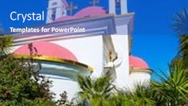  Presentation with pilgrimage - PPT theme consisting of gorgeous-green-south-park-israel background and a cobalt blue colored foreground