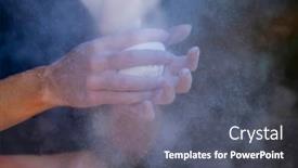  Presentation with pacific northwest - Slides featuring gorgeous-mixed-race-brunette-fitness background and a dark gray colored foreground