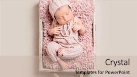  Presentation with christmas baby jesus sleeping - Theme having gorgeous newborn baby sleeping top background and a  colored foreground