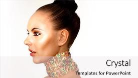  Presentation with egyptian - PPT layouts with gorgeous woman looking like egyptian background and a  colored foreground