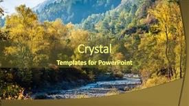  Presentation with honeymoon france - Presentation design enhanced with gorges du verdon provence france background and a tawny brown colored foreground