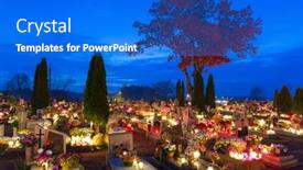  Presentation with catholic saints - Slide deck consisting of gorna-grupa-poland-nov-1 background and a cobalt blue colored foreground