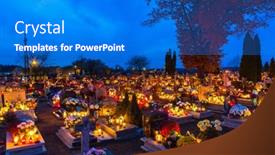  Presentation with catholic saints - Colorful presentation theme enhanced with gorna-grupa-poland-november-1 backdrop and a  colored foreground