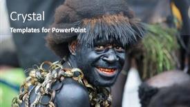  Presentation with papua new guinea - Presentation design featuring goroka-papua-new-guinea-september background and a ocean colored foreground