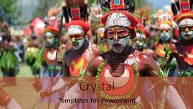  Presentation with papua new guinea - Presentation consisting of goroka-papua-new-guinea-september background and a red colored foreground