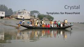  Presentation with cheap - Theme enhanced with gosaba-india-january-19-wooden background and a light blue colored foreground