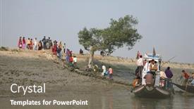  Presentation with cheap - PPT layouts enhanced with gosaba-india-january-19-wooden background and a gray colored foreground